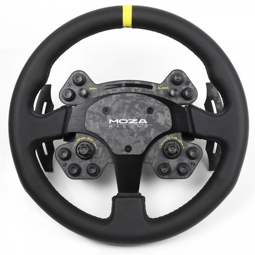 MOZA RS V2 Steering Wheel Leather - Játék kormány - Fő fotó