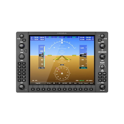 MOZA Flight MGX1000 Instrument Panel - Botkormány repülőgép szimulátorokhoz - Fő fotó