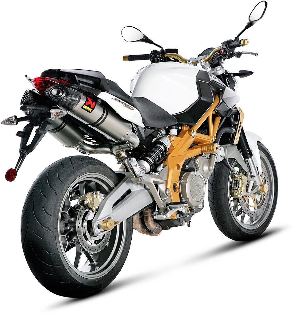 Aprilia on sale shiver akrapovic