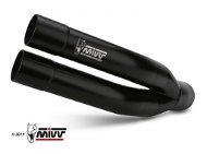 Mivv Double Gun Black Stainless Steel for Ducati Scrambler 800 (2015 > 2016) - Exhaust Tail Pipe