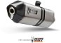 Mivv Speed Edge Stainless Steel / Carbon Cap for Honda VFR 1200 (2010 > 2016) - Exhaust Tail Pipe