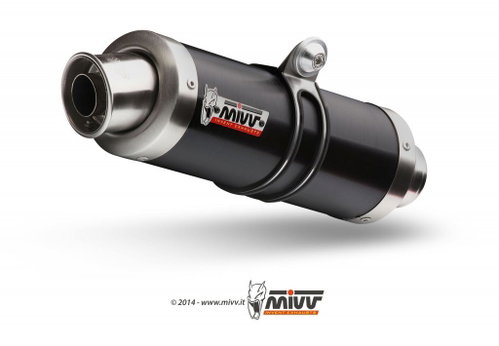 Mivv GP Black Stainless Steel for Honda CB 500 F (2016 >) - Exhaust Tail Pipe - Main image
