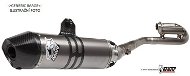 MIVV Complete Exhaust System 1x1 OVAL Titan - Exhaust System