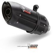 Mivv Suono Black Stainless Steel for Suzuki GSX-S 750 (2017 >) - Exhaust Tail Pipe - Main image