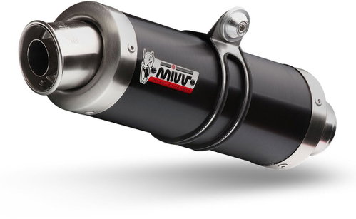 Mivv GP Black Stainless Steel for Yamaha YZF 600 R6 (2017 >) - Exhaust Tail Pipe - Main image