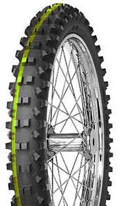 Mitas C-19 Super Light 90/90/21 TT, F, Green Stripe 54 R - Motorcycle Tyre - Main image