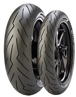 Pirelli Diablo Rosso 3 120/70/17 TL, F, K 58 W-97495 - Motorcycle Tyre - Main image