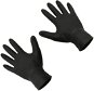 SEFIS Superior extra pevné nitrilové rukavice čierne 10 ks - Pracovné rukavice