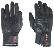 A-PRO  KEYMONT - černé kožené moto rukavice - Motoros kesztyű