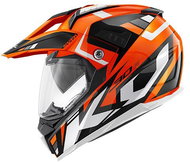 KAPPA KV30 ENDURO GRAYER - enduro orange moto helmet - Motorbike Helmet