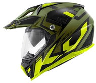 KAPPA KV30 ENDURO GRAYER - enduro green moto helmet - Motorbike Helmet