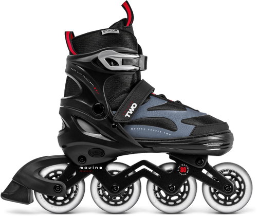 Movino Cruzer Two, Gray - Roller Skates - Main image