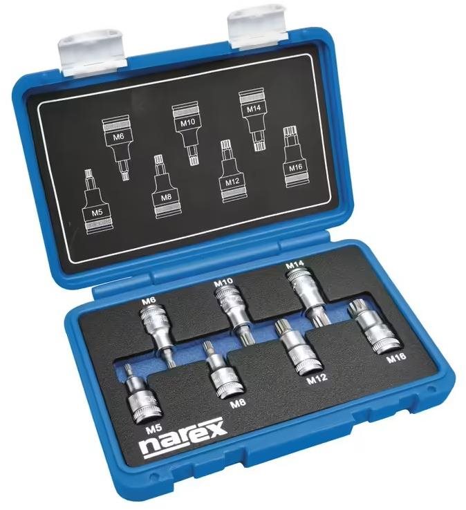 NAREX 443000959 Dugókulcsfej készlet 1/2" XZN