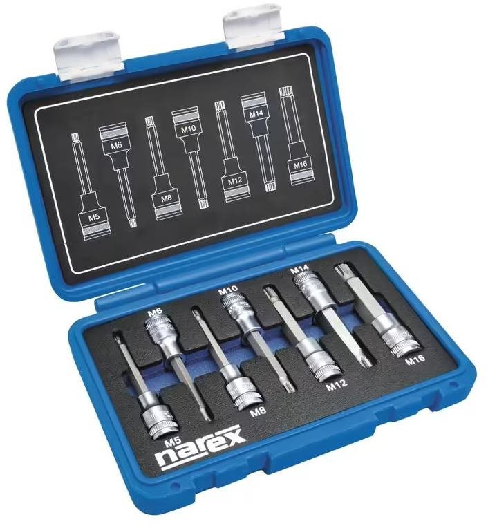 NAREX 443000960 Dugókulcsfej készlet 1/2" XZN
