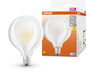 LED žárovka OSRAM matná LED žárovka E27 6,5 W GLOBE, teplá bílá - LED žárovka