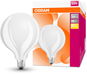 OSRAM velká kulatá LED žárovka E27 11 W STAR, teplá bílá - LED žárovka