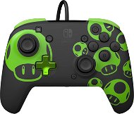 PDP REMATCH Wired Controller - 1Up Glow In The Dark - Nintendo Switch - Gamepad