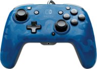 PDP Faceoff Deluxe+ Audio Controller – modrý – Nintendo Switch - Gamepad