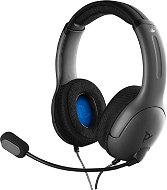 PDP LVL40 Wired Headset - Black - PS4 - Gaming Headphones