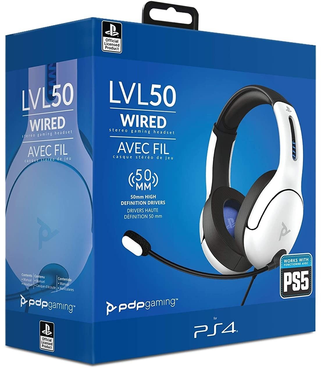 How to connect lvl 50 headset to discount ps4