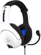 PDP LVL50 Wired Headset - White - PS4/PS5 - Gaming Headphones