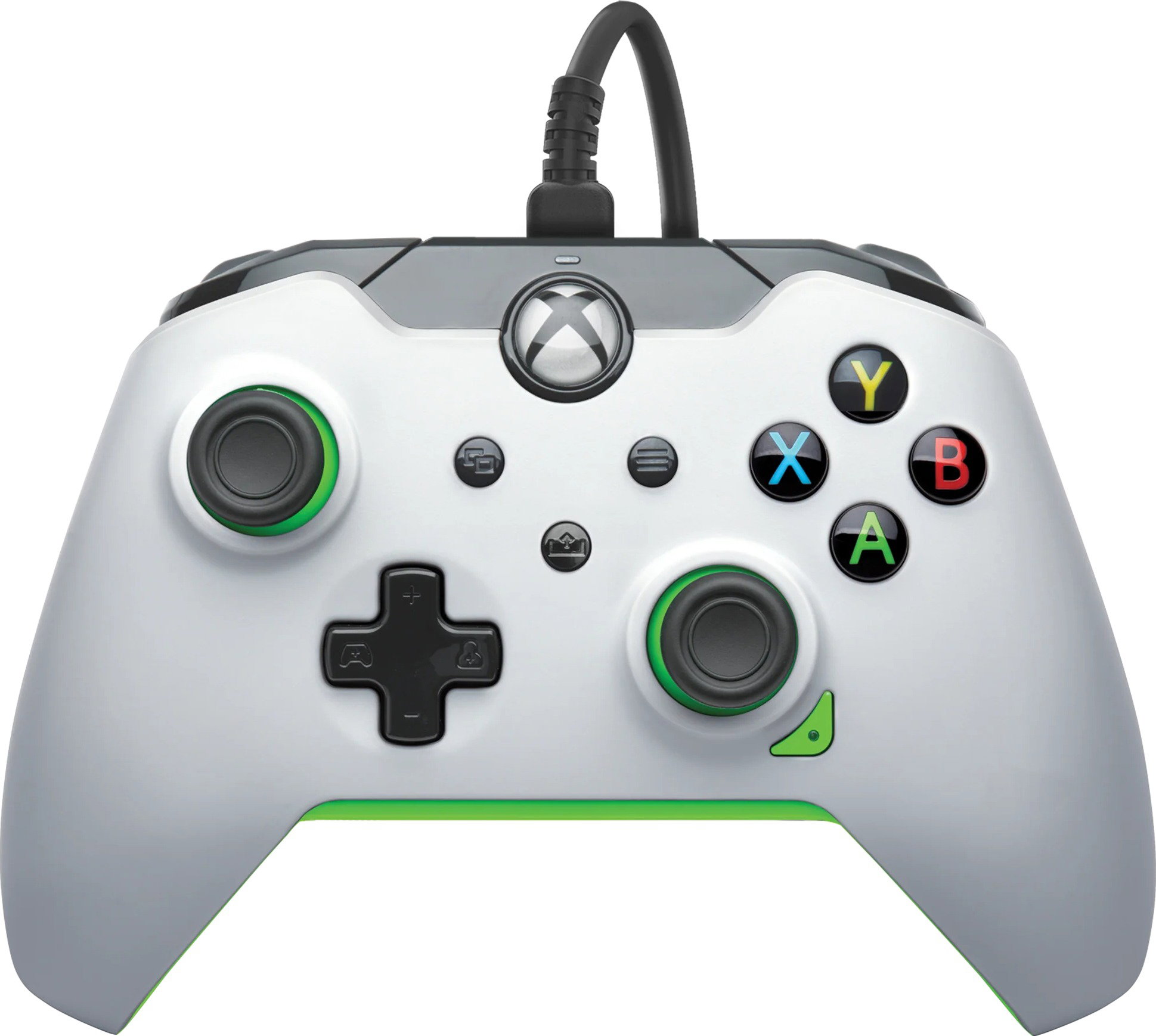 PDP Wired Controller - Neon White - Xbox