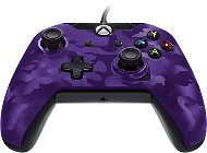 PDP Deluxe Wired Controller – Xbox One – fialová kamufláž - Gamepad