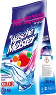 Torn packaging - WASCHE MEISTER colour washing powder (more than 50% of the contents are intact) - Washing Powder