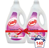 SAVO Coloured linen 2×3.5 l (140 washes) - Washing Gel