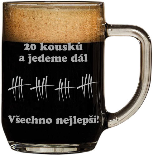 Half a pint for the brewer on his 20th birthday - Glass - Main image