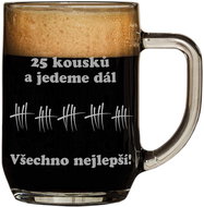 Half a pint for the brewer on his 25th birthday - Glass