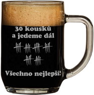 Half a pint for the brewer on his 30th birthday - Glass