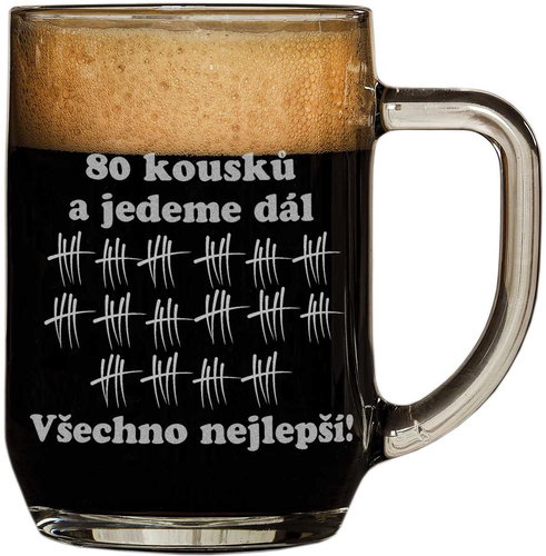 Half a pint for the brewer on his 80th birthday - Glass - Main image