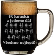 Half a pint for the brewer on his 85th birthday - Glass