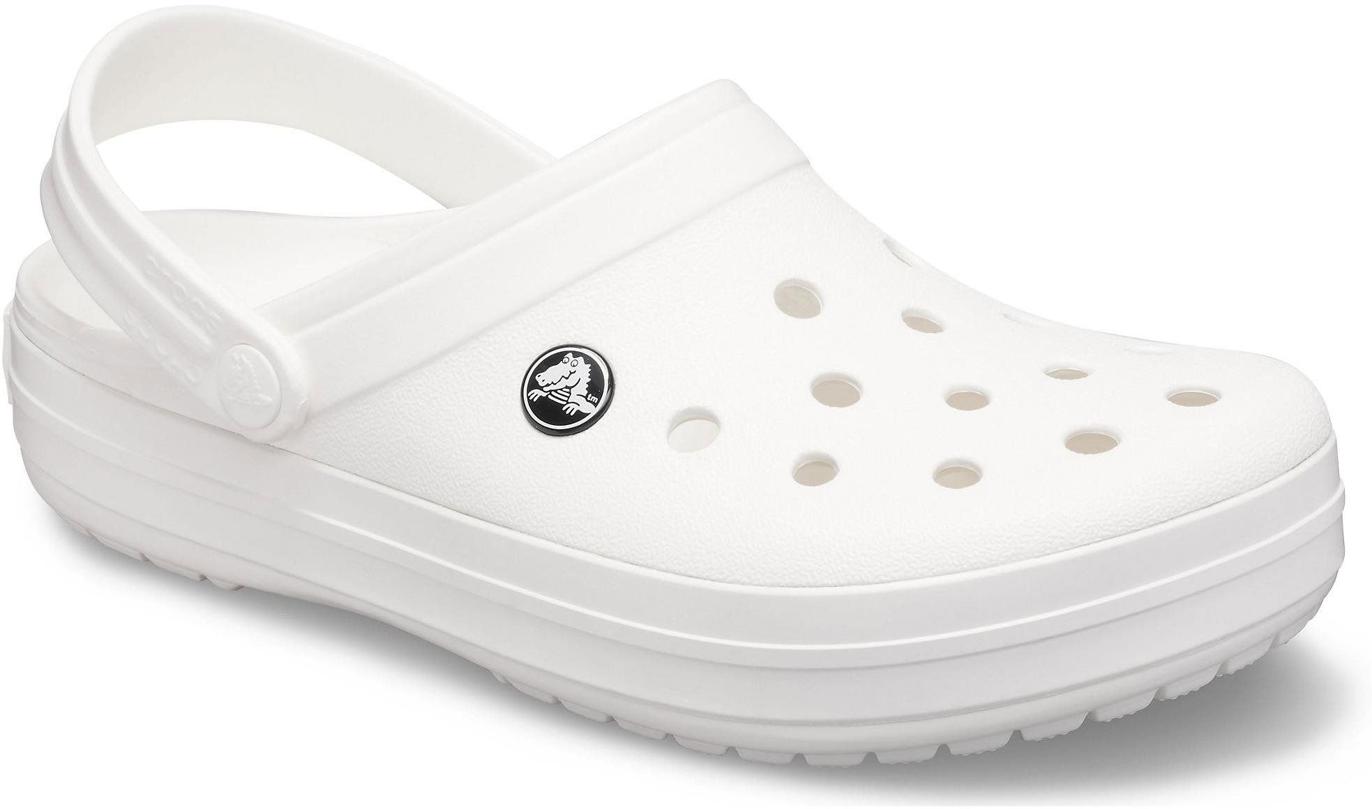 Solid white clearance crocs