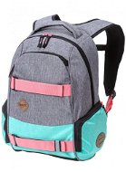 Nugget Bradley 3 Backpack Ht. Grey/Ht. Light Mint/Black - City Backpack