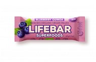 Lifefood Lifebar Plus tyčinka čučoriedková s quinoou BIO – 15 ks - Raw tyčinka