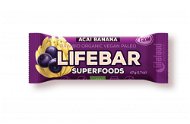 Lifefood Lifebar Plus tyčinka açai s banánom BIO – 15 ks - Raw tyčinka