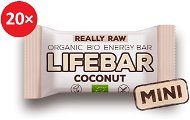 Lifefood Lifebar tyčinka kokosová RAW BIO 25 g – 20 ks - RAW tyčinka BIO