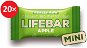 Lifebar tyčinka jablečná RAW BIO 25 g – 20 ks - Raw tyčinka