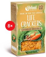 Lifefood CRACKERS RAW BIO Cucumbers - 8 pcs - Crackers