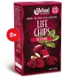 Lifefood LIFE CHIPS z červenej repy RAW BIO – 8 ks - RAW zeleninové chipsy BIO