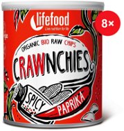 Lifefood Crawnchies spicy with paprika RAW BIO - 8 pcs - Raw chips BIO