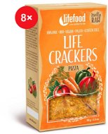 Lifefood CRACKERS á la pizza RAW BIO - 8 pcs - Crackers