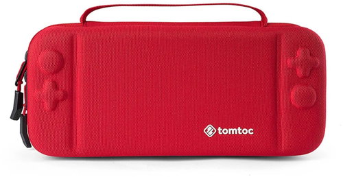 tomtoc Nintendo Switch utazótok, piros - Nintendo Switch tok - Fő fotó