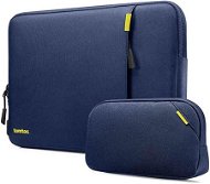 tomtoc Sleeve Kit 13" MacBook Pro/Air tok, tengerészkék - Laptop tok