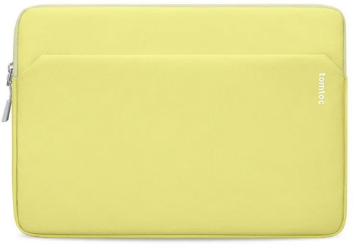 tomtoc Light-A18 Laptop Sleeve - 13″ MacBook Neo, Yellow - Laptop Case - Main image