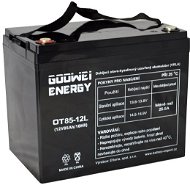 GOOWEI ENERGY OTL85-12, baterie 12V, 85Ah, DEEP CYCLE - Trakční baterie