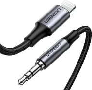 Datenkabel Ugreen Lightning MFi to 3,5 mm Jack (M) Cable Silver 1 m - Datový kabel