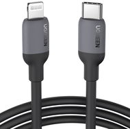 UGREEN USB-C to Lightning Silicone Cable 1m (Black) - Dátový kábel